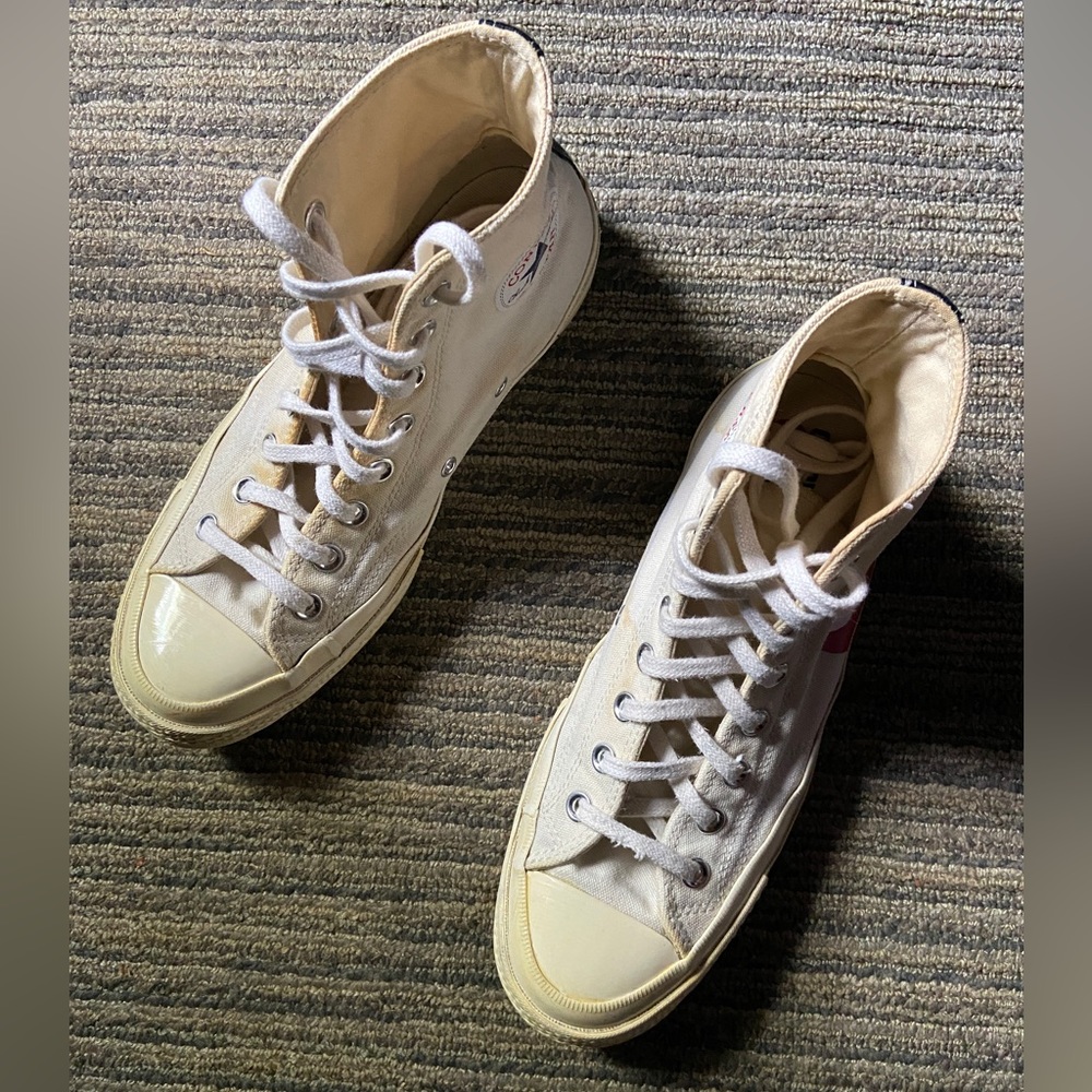 Men’s 7/Women’s 9 Converse Chuck Taylor All-Star Comme des Garcons PLAY